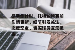 db体育中国区官网-德甲倒计时，托特纳姆赛前伤情更新，细节引发关注，态度坚定，资深球员宣示担当